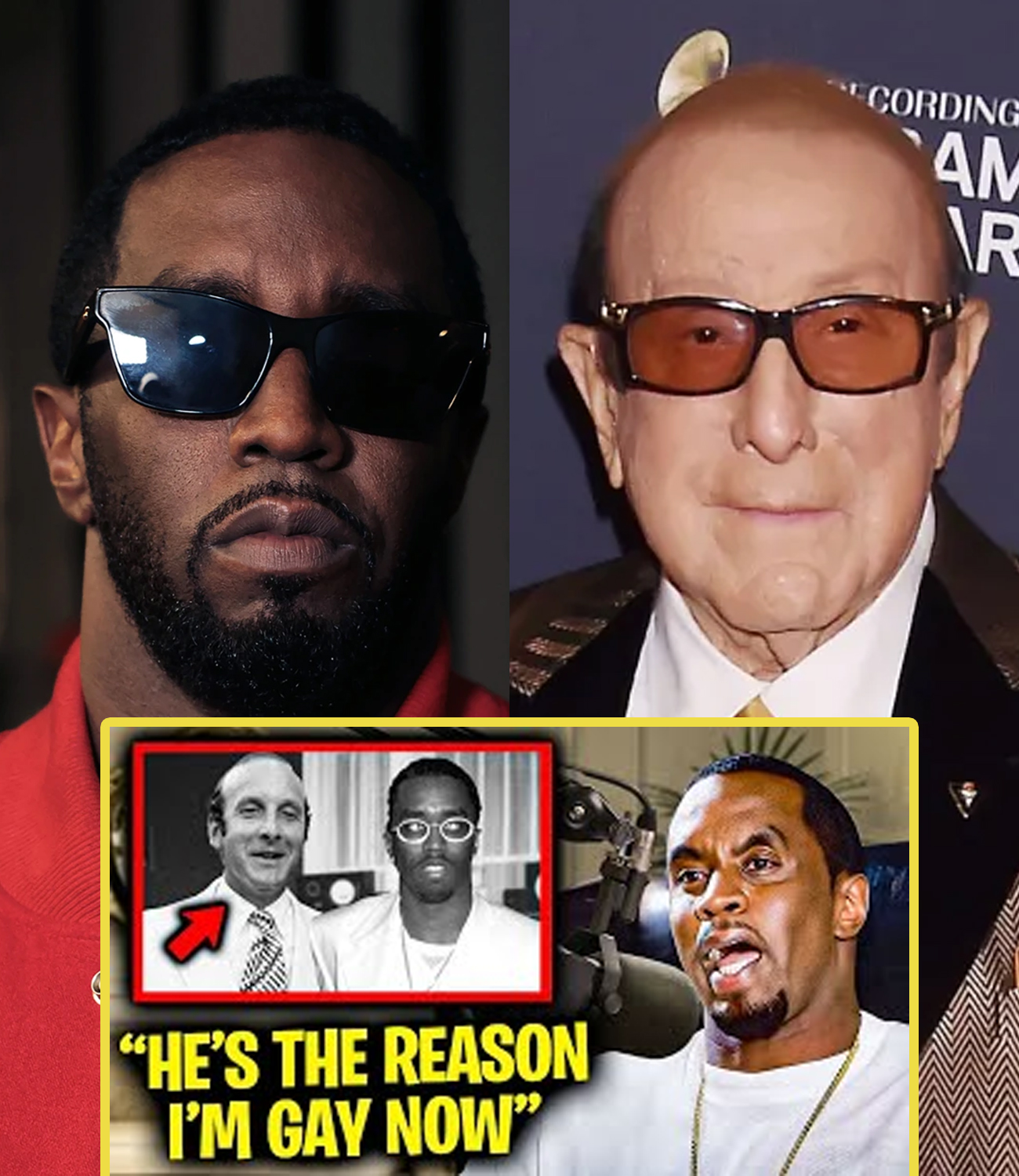 VIDEO Diddy Reveals How Clive Davis Forced Him Into A Gay