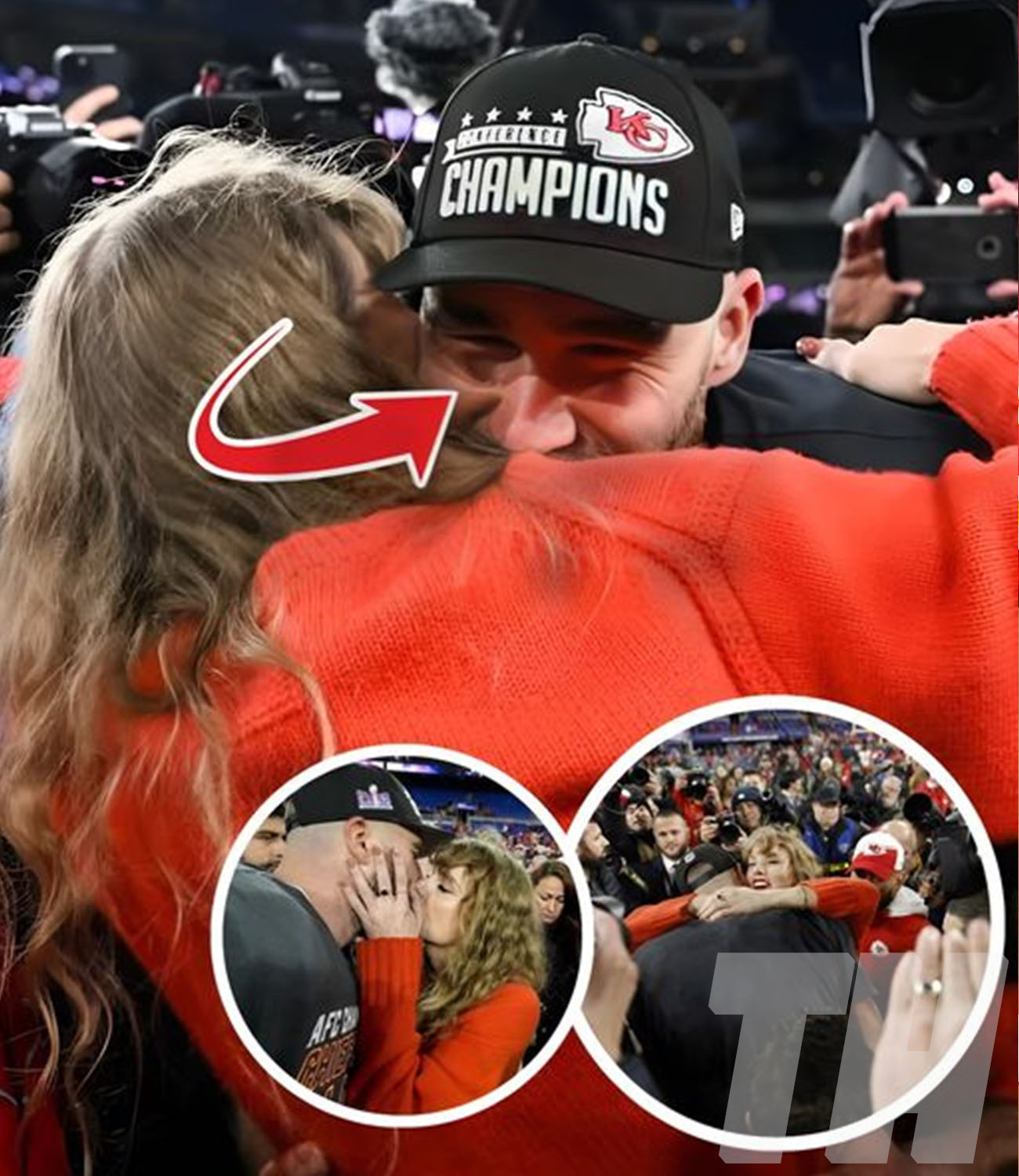 The first time! Travis Kelce declares his love to Taylor Swift! saying ...