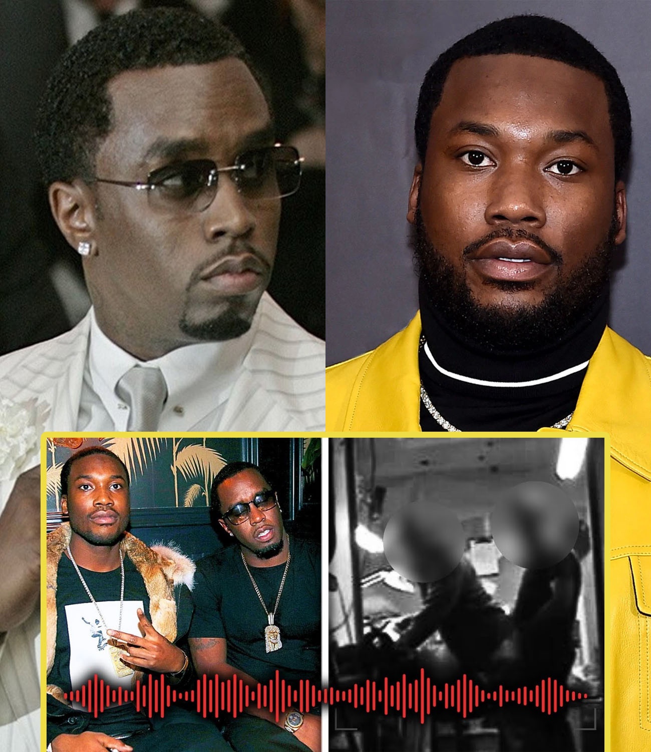 (VIDEO) Leaked Audio Confirms Diddy EAT!NG Meek Mill! Meek Mill Breaks