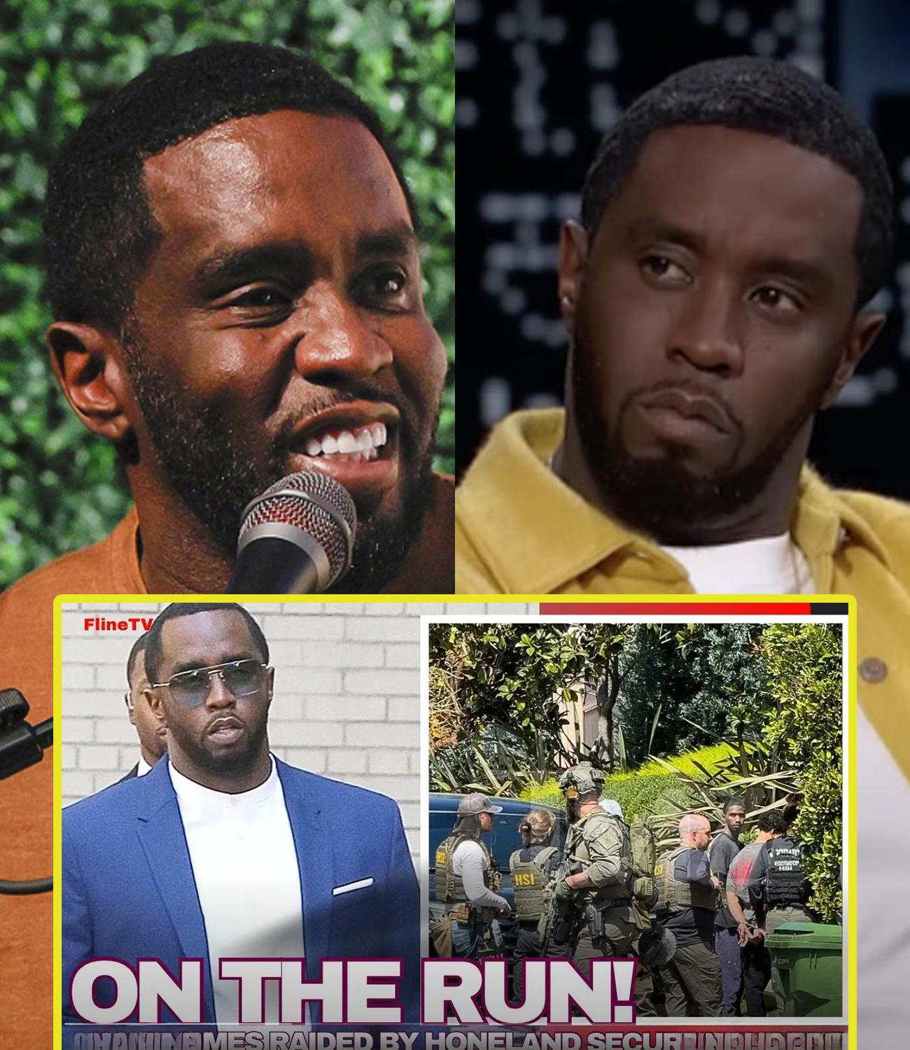 (VIDEO) Sean Diddy Combs homes raided by Homeland Security l Diddy's on ...