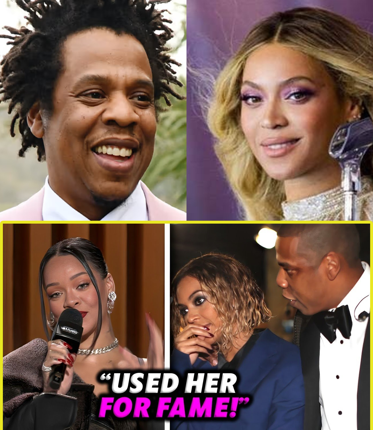 Video 7 Minute Ago Rihanna Breaks Her Silence On Jay Z Treatment Of Beyoncé News