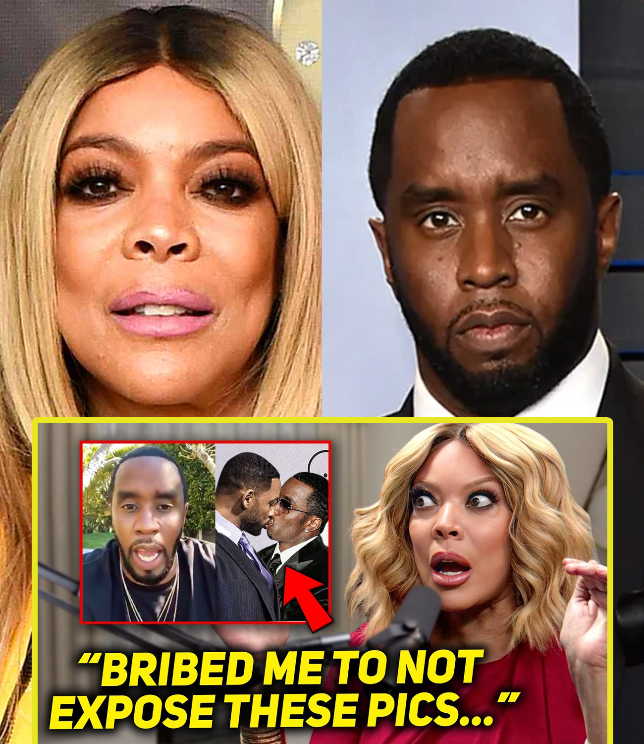 (VIDEO) Wendy Williams Exposes SHOCKING Pictures Of Diddy Being Gay - News