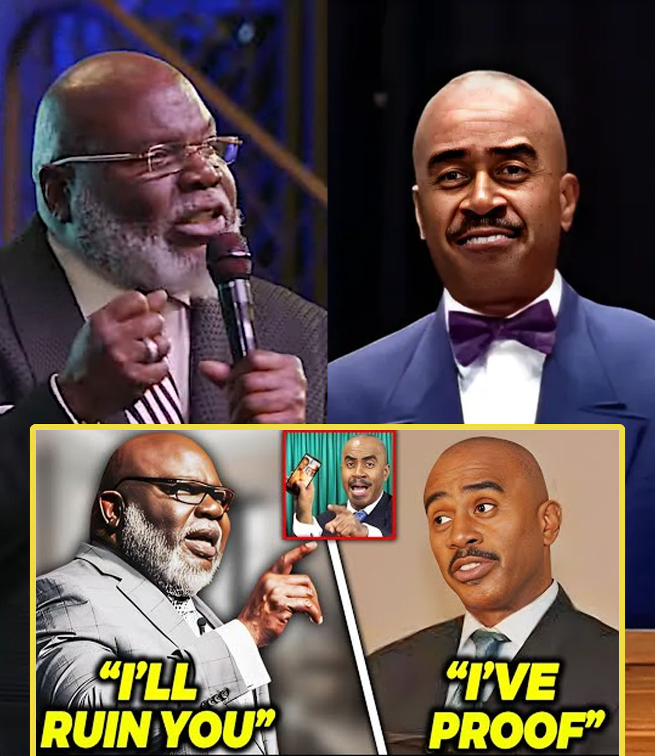 (VIDEO) 7 MINUTES AGO: TD Jakes SENDS Warning To Gino Jennings After He ...