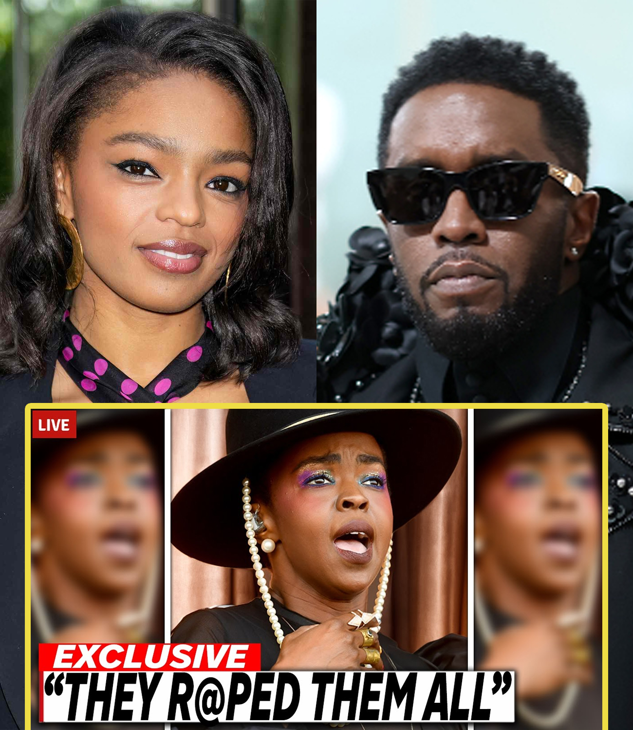 (VIDEO) Lauryn Hill EXPOSES Will Smith FORCES Their Kids To Go To Diddy ...