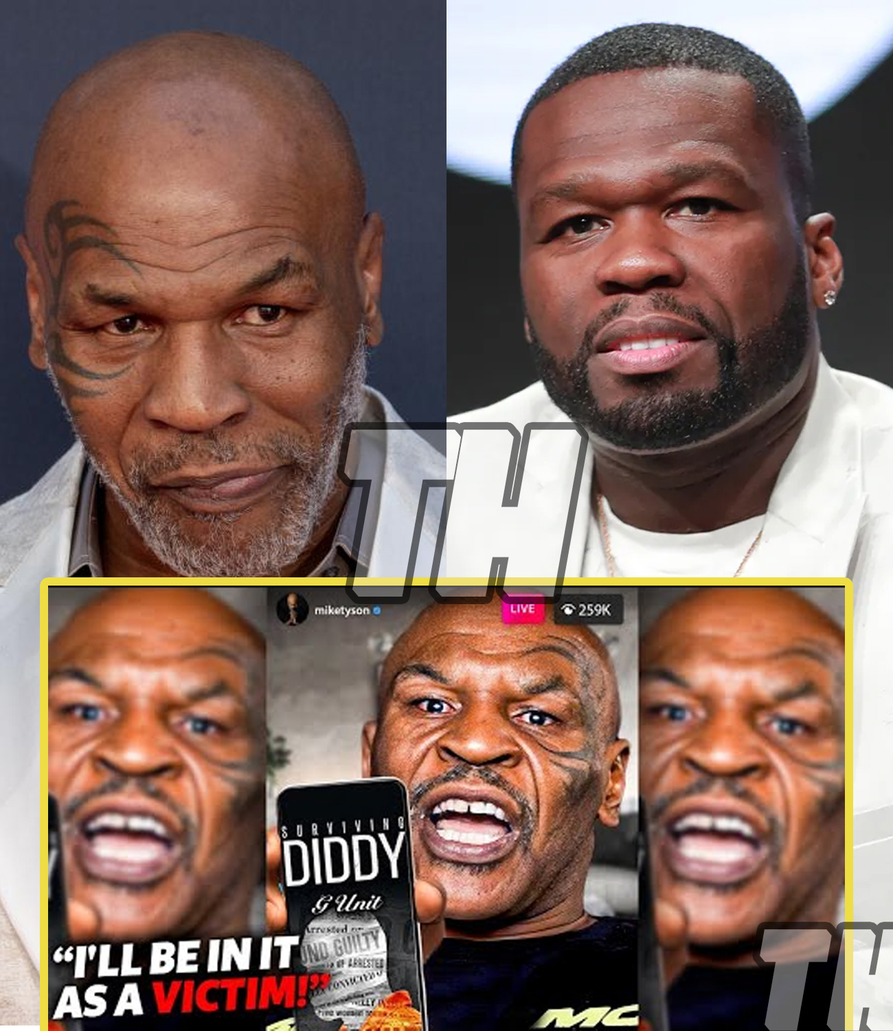 Mike Tyson Speaks on 50 Cent’s New Documentary “Surviving Diddy” News