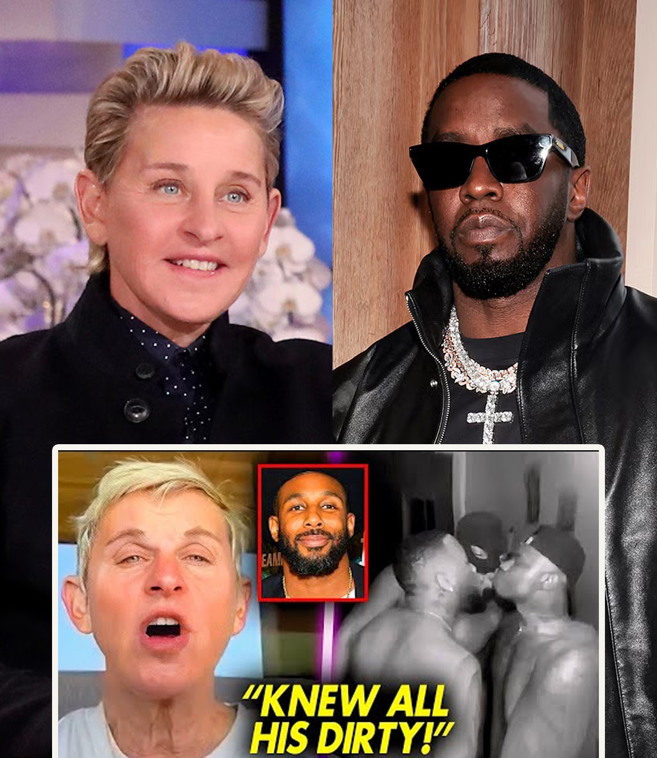 (VIDEO) Ellen DeGeneres EXPOSES Diddy Fir MURD3RING tWitch| Diddy ...