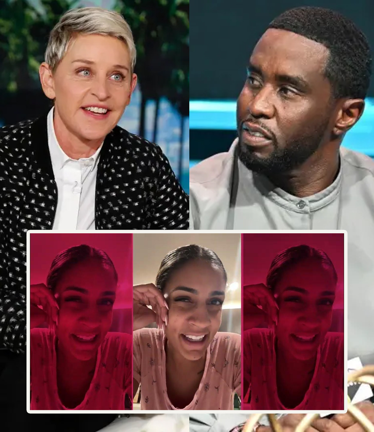 (VIDEO) Ellen DeGeneres Exposes Diddy’s Affair With Twitch | Diddy ...