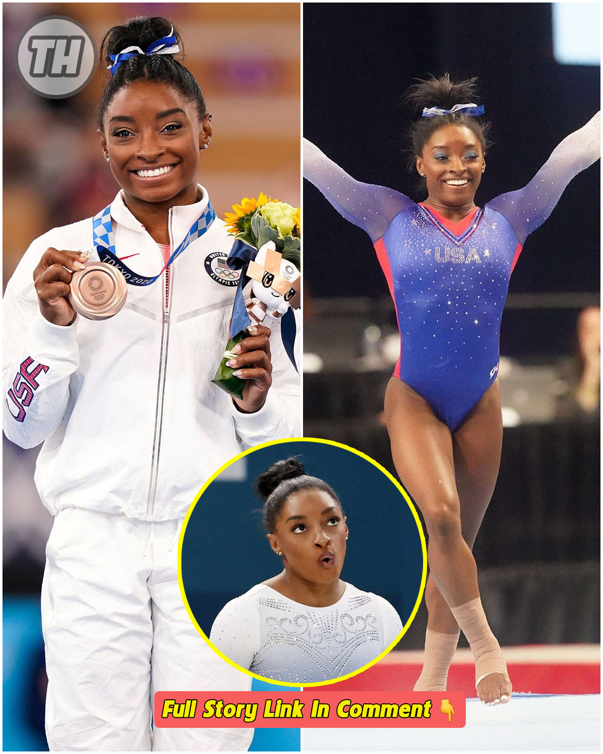 Just In: Simone Biles Inks $15 Million Deal Per Year with ESPN to ...