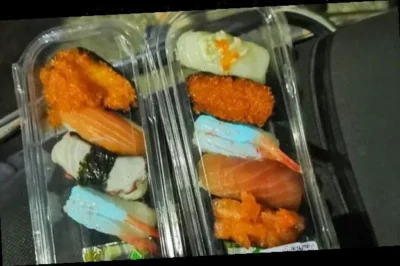 Trời ơi Sushi rẻ tiền mua trong siêu thị phát hiện nhiễm chất này ai hay ăn thì giờ hối không kịp