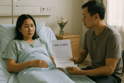 Sau khi chăm vợ nằm viện 3 ngày, tôi thì thầm vào tai vợ 4 từ rồi đệ đơn ly hôn