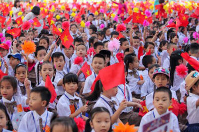 Chỉ mấy ngày nữa thôi, học sinh cả nước sẽ được tổ chức lễ khai giảng đặc biệt chưa từng có