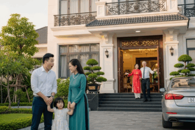 Kh;i;nh nhà vợ nghèo khó, tôi kiếm cớ mấy năm không về. 2/9 mới đưa vợ con về thì tay chân run lẩy bẩy
