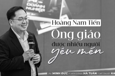 Ông Hoàng Nam Tiến và cuộc hôn nhân “g;iấu k;ín” từ thời sinh viên: Người vợ là ai? Vì sao ông chưa từng h;é l;ộ?