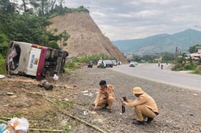 Toàn cảnh vụ l:ật xe khách 29 chỗ khiến hang chục người… TUVONG, nguyên nhân gây nên TAINAN