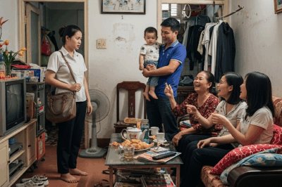 Vừa mua được căn chung cư thì cả nhà chồng kéo đến ở với lý do: “Nhà có điều hòa”, ngày nào tôi cũng hầu hạ cả chục người
